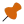 Orange location pin icon with a small circular cutout near the top.